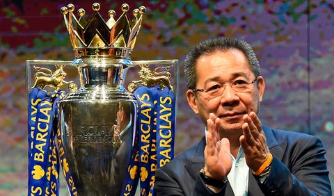 Vichai Srivaddhanaprabha, propietario del Leicester desde la temporada 2010