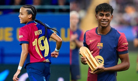 Barcelona reivindica el poder de la Masia: Lamine Yamal y Vicky de oro