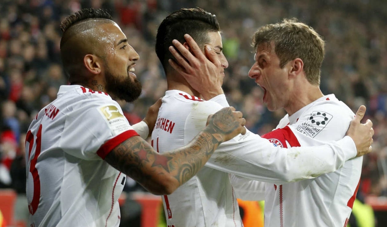 Vidal James Muller Bayern Múnich