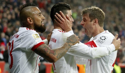 Vidal James Muller Bayern Múnich