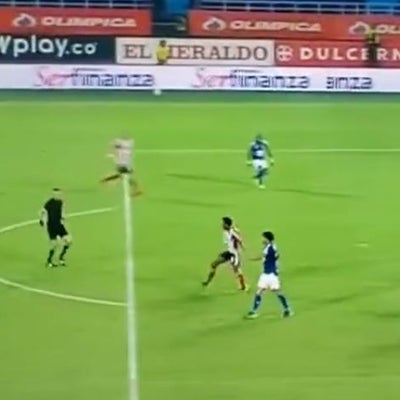 El golazo de Daniel Ruiz para la ventaja de Millonarios ante Junior