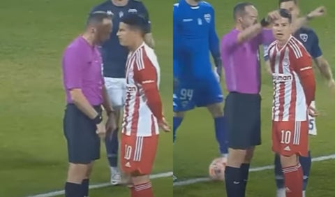 Video del primer gola anulado a James Rodríguez en 2023