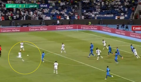 Gol de Gustavo Cuéllar en la Copa Árabe de Campeones