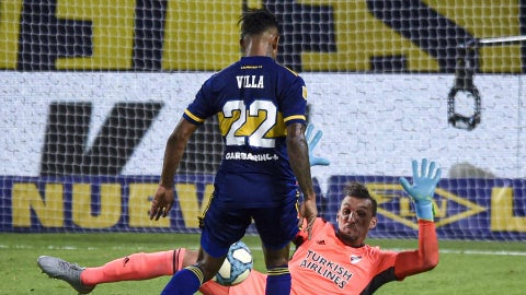Sebastián Villa, jugador de Boca Juniors