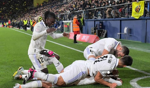 Villareal vs Real Madrid Copa del Rey