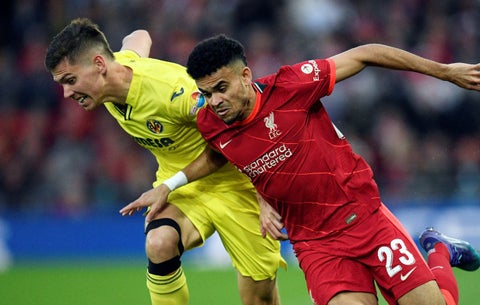 Villarreal vs Liverpool, Champions League 2022, Luis Díaz