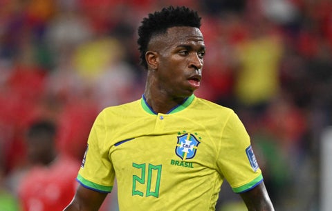Vinicius, figura de Brasil en el Mundial Qatar 2022