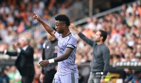 Vinicius Junior Valencia vs Real Madrid