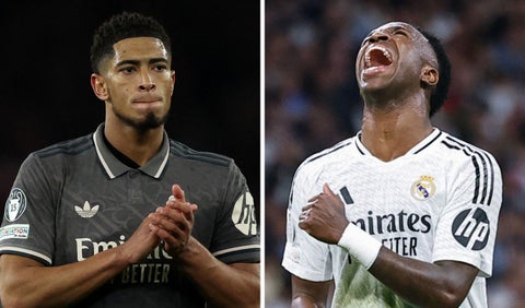 Jude Bellingham y Vinícius