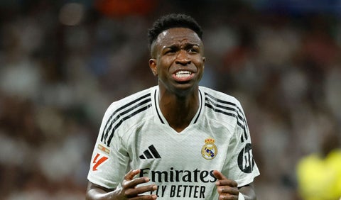 Vinicius con el Real Madrid