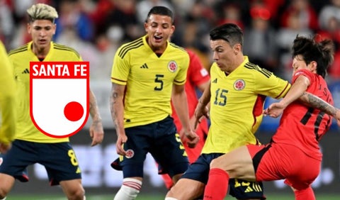 Volante de Selección Colombia llega a Santa Fe