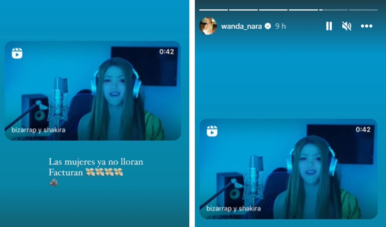 Wanda Nara apoya a Shakira