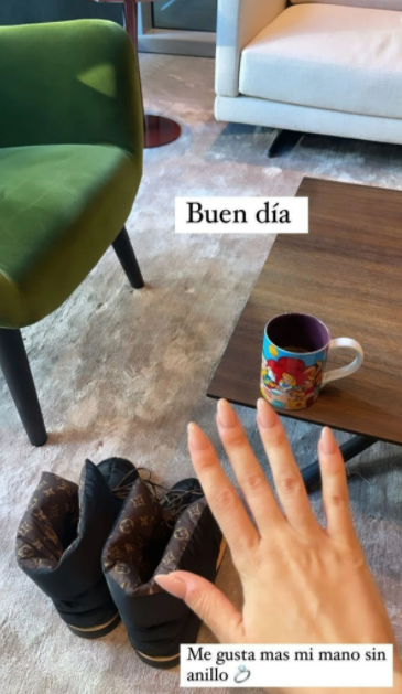 Wanda Nara historias de Instagram