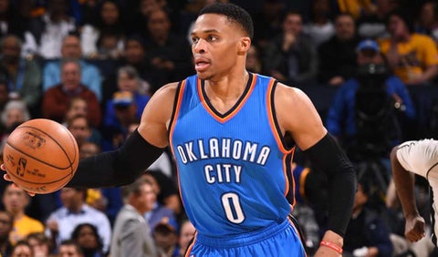 Russell Westbrook, estrella de Oklahoma City Thunder,