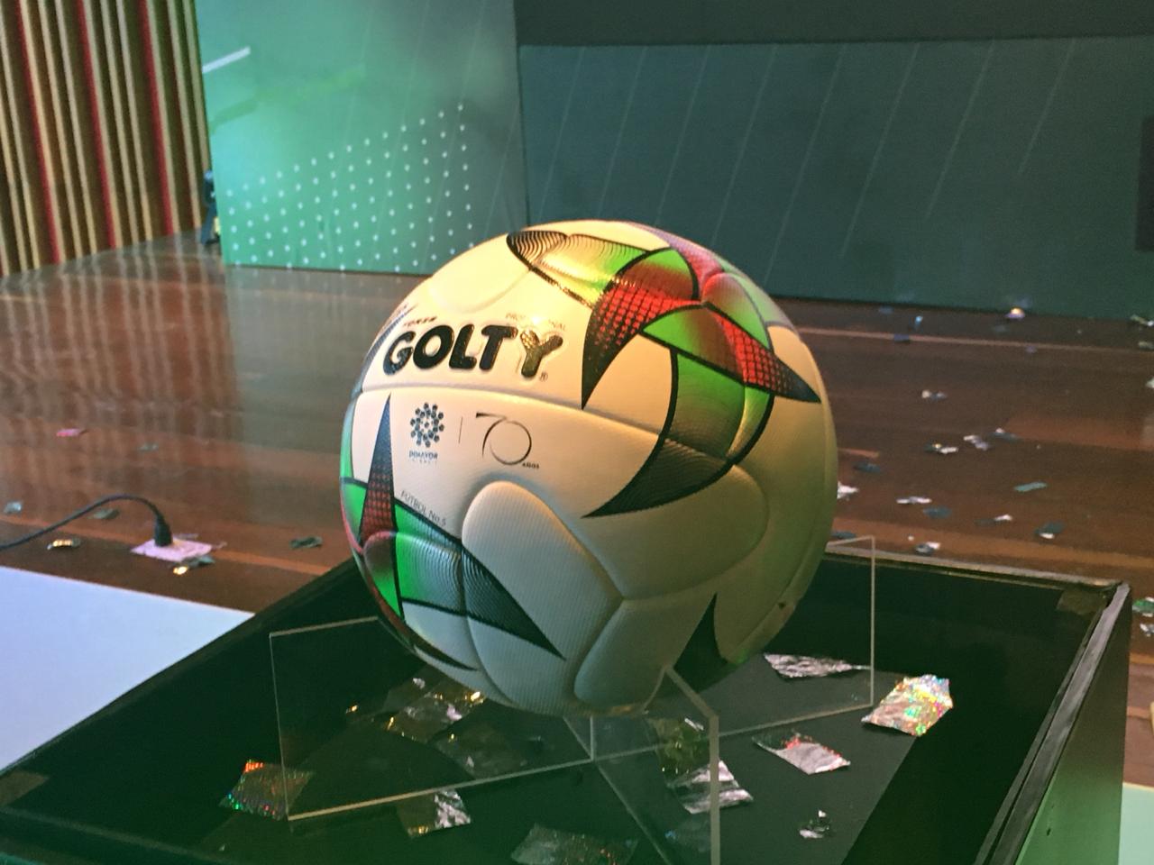 La Liga Águila presentó su balón para la temporada 2019