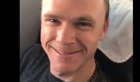 Chris Froome en Colombia