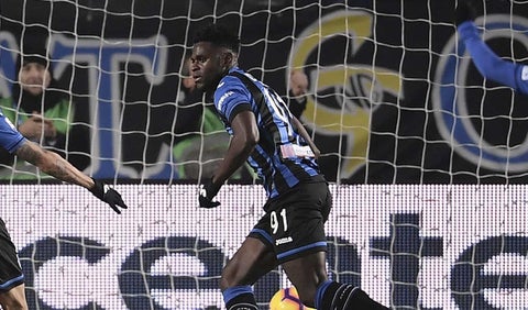 Duván Zapata, delantero colombiano del Atalanta