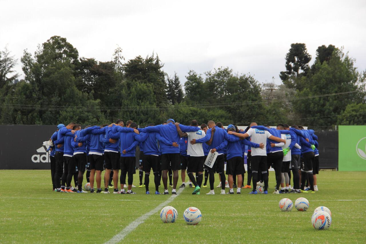 Millonarios en su primer entrenamiento en 2019