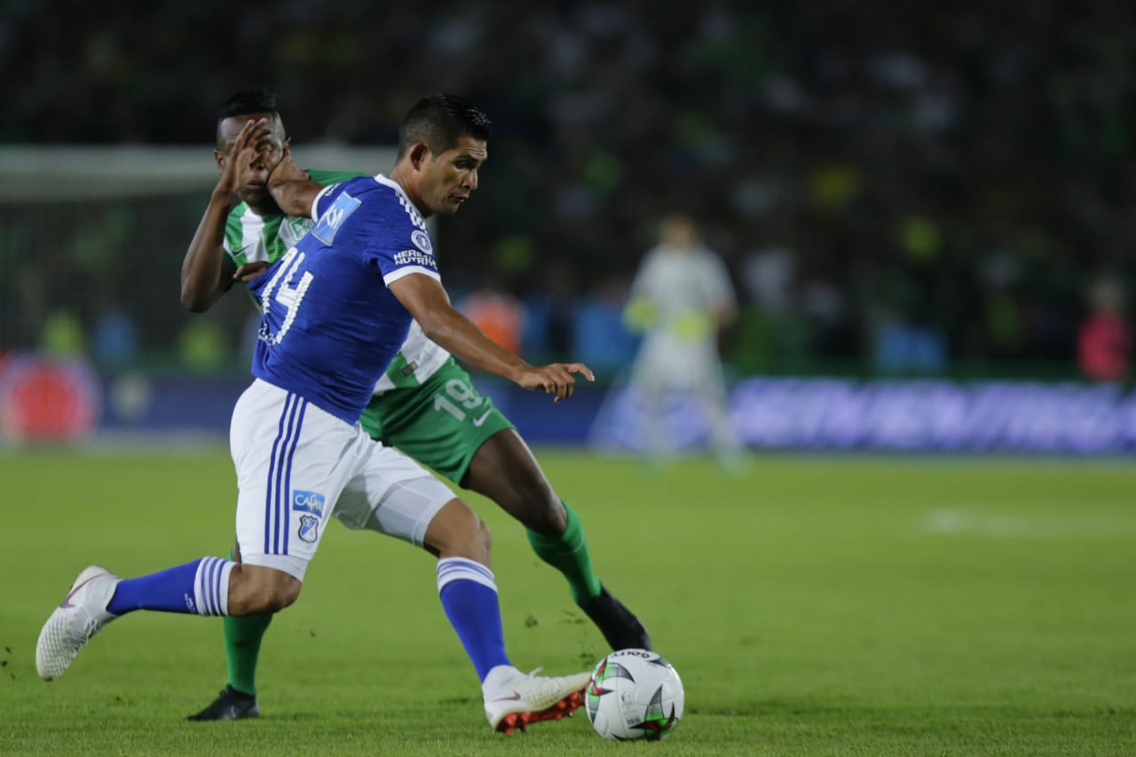 David Macalister Silva jugando ante Nacional
