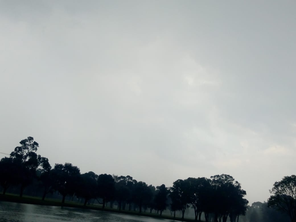 Fuertes lluvias en el Country Club de Bogotá