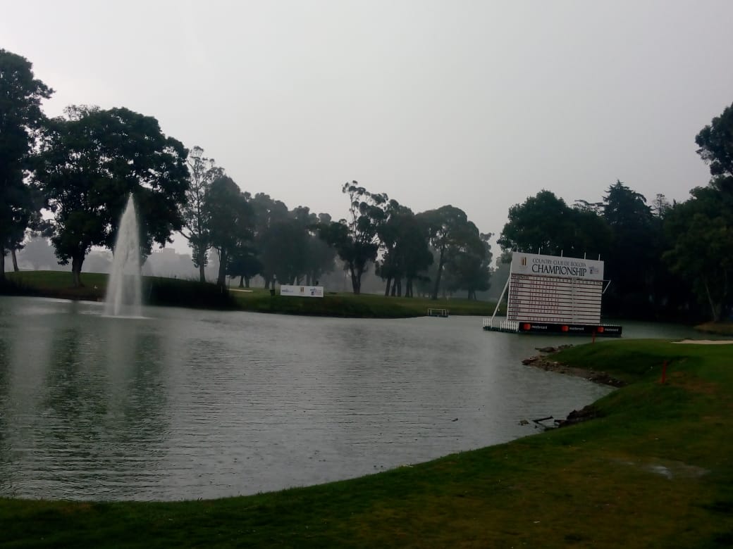 Fuertes lluvias en el Country Club de Bogotá