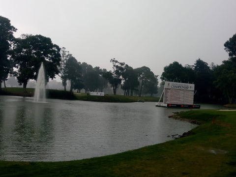 Fuertes lluvias en el Country Club de Bogotá