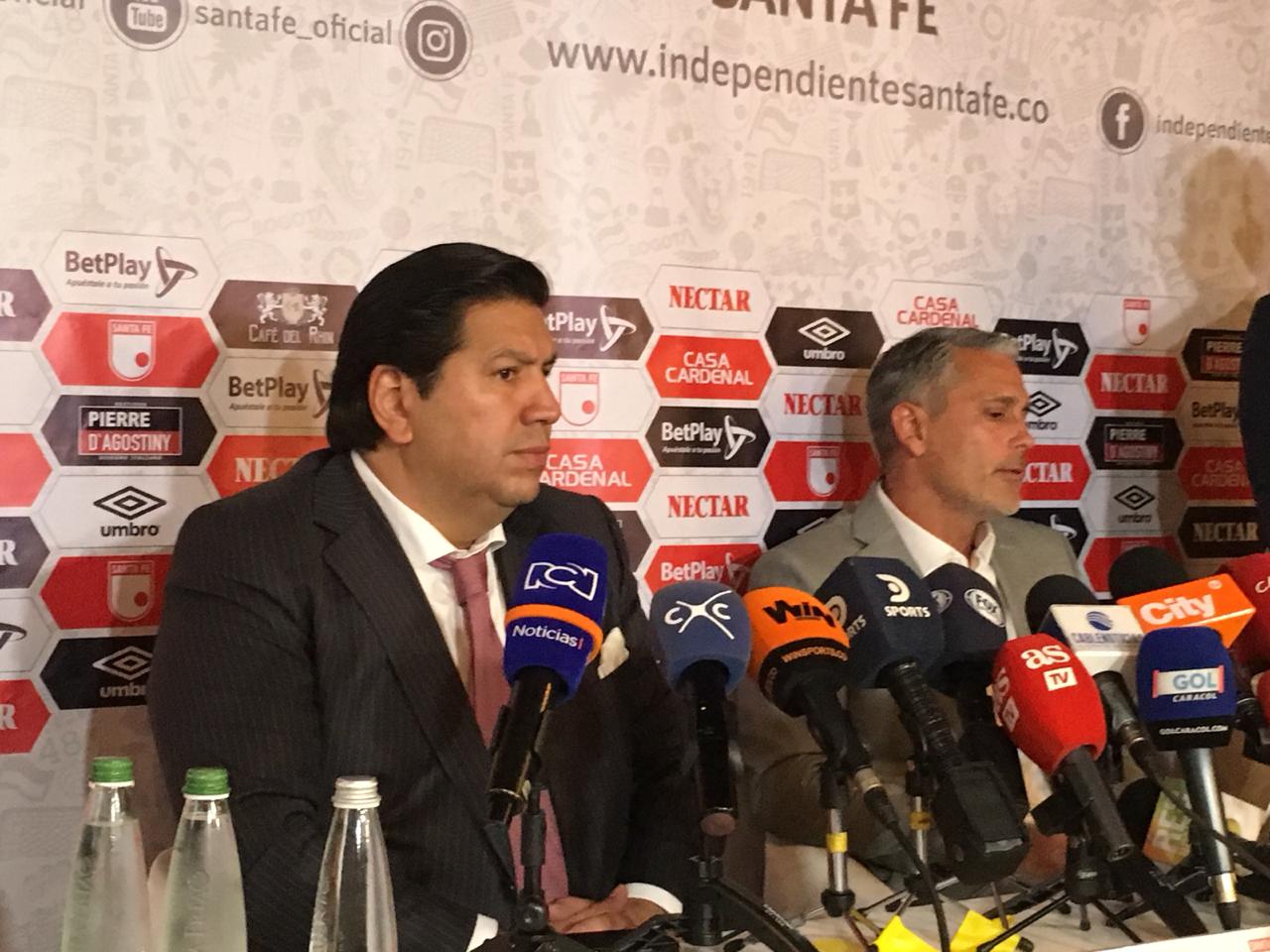 Patricio Camps, nuevo técnico de Independiente Santa Fe