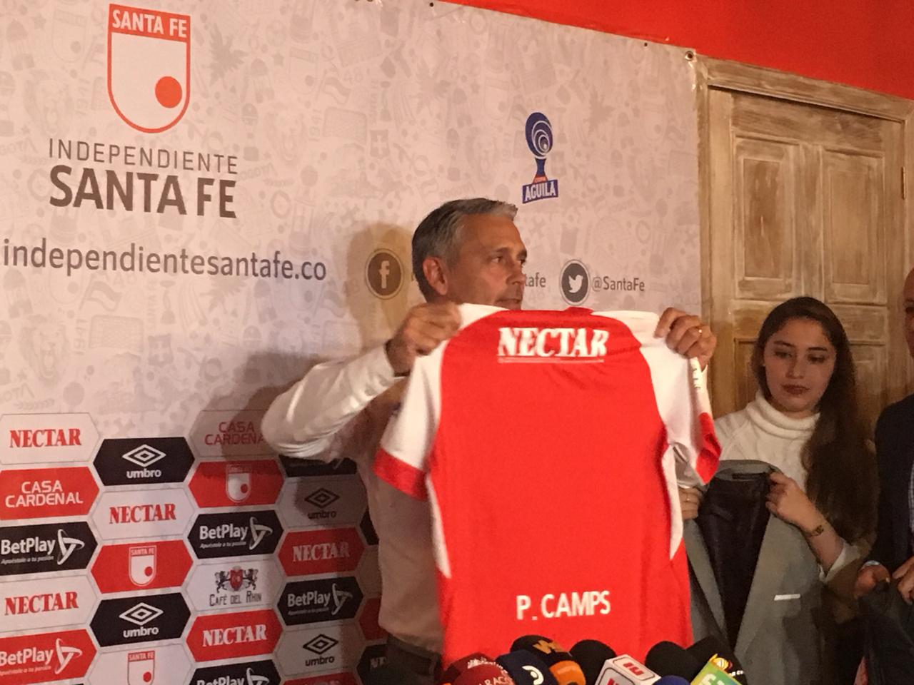 Patricio Camps, nuevo técnico de Independiente Santa Fe