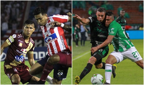 Nacional, Junior, Cali y Tolima - Liga Águila