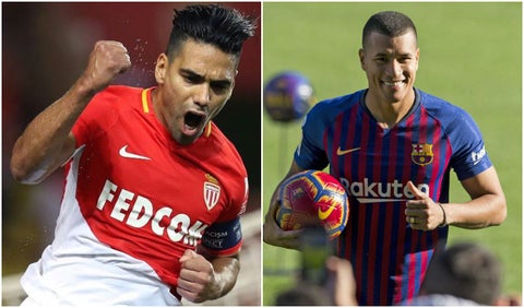 Falcao García y Jeison Murillo