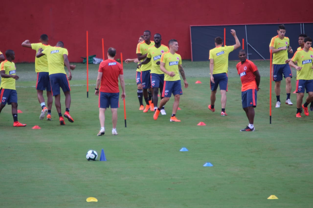 Selección Colombia, entrenamiento, Copa América 2019