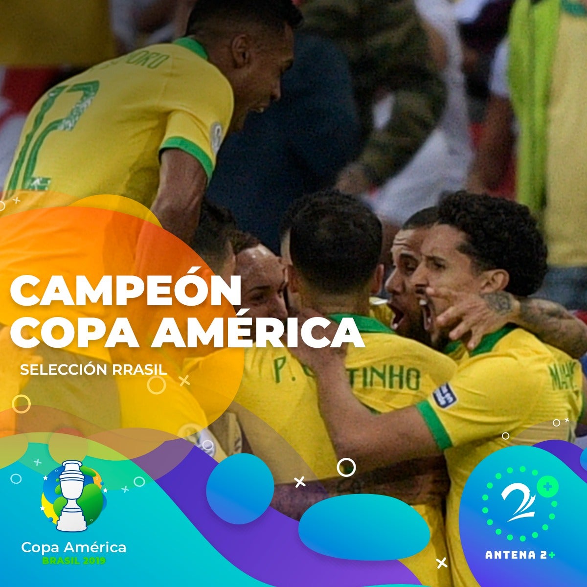 Brasil campeón, Copa América, 2019