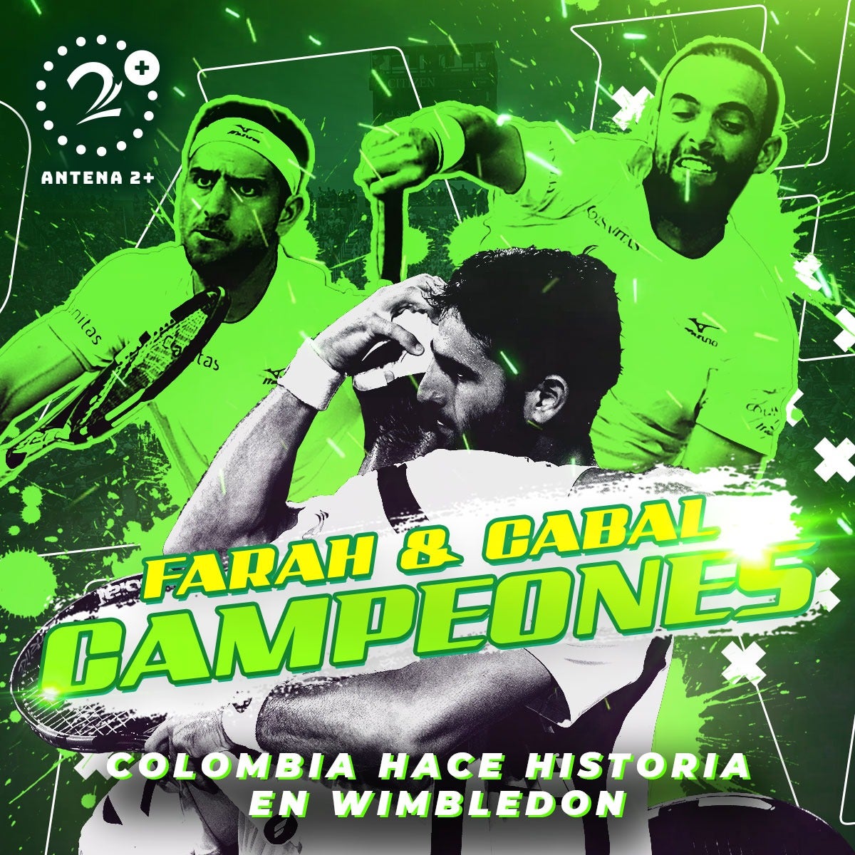 Juan Sebastián Cabal, Robert Farah, Wimbledon