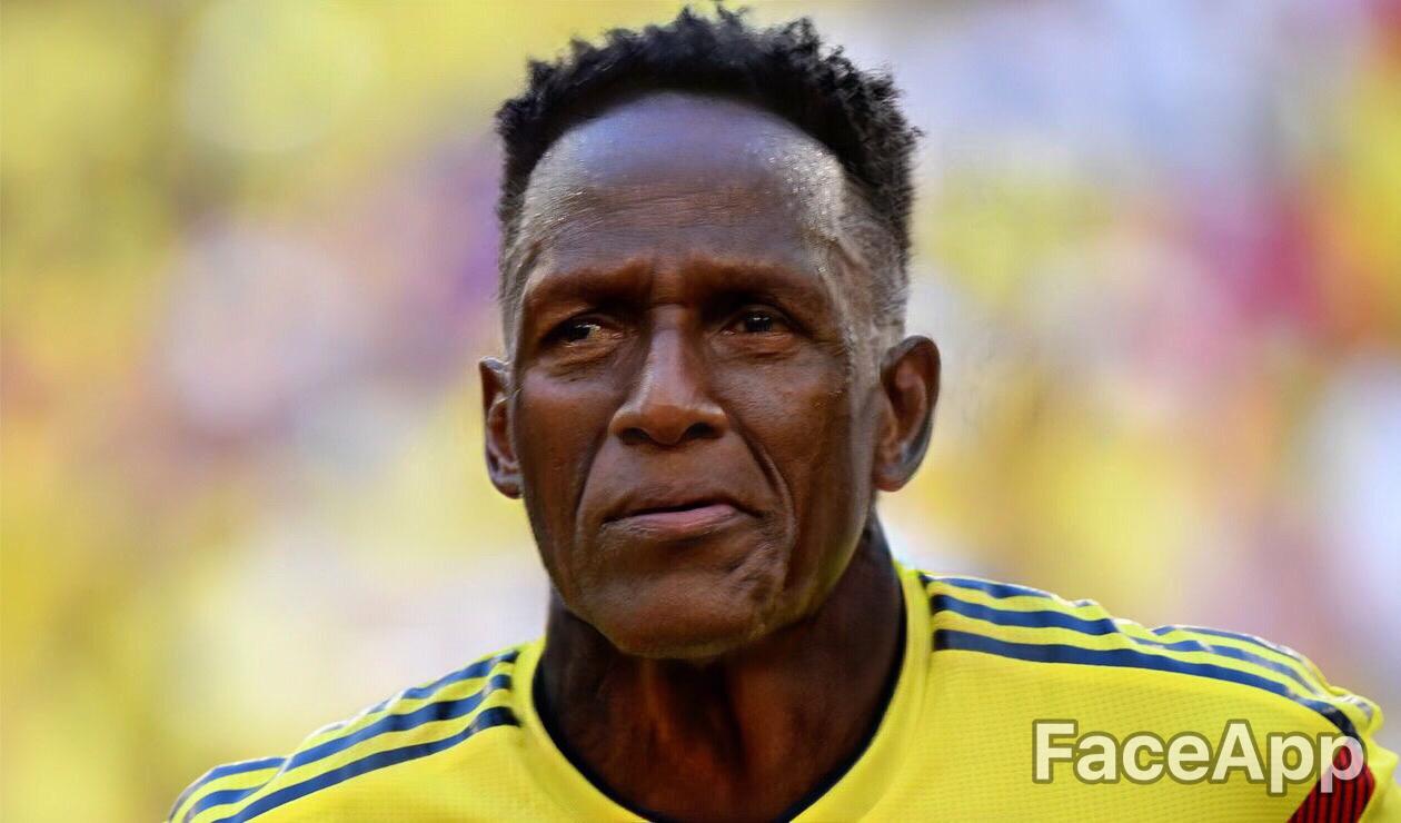 Selección Colombia, Face App
