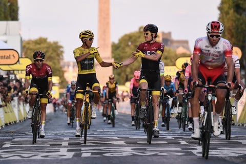 Egan Bernal y Geraint Thomas - Team Ineos