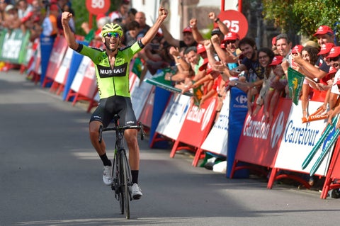 Mikel Iturria ganó la etapa 11 de la Vuelta a España