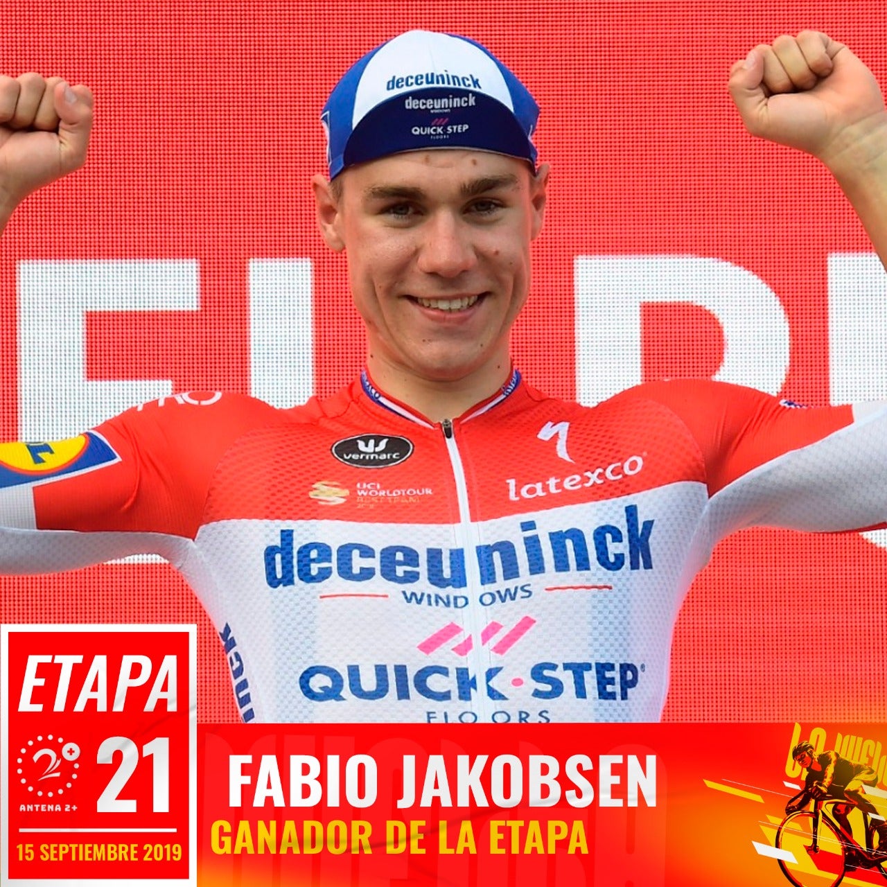 Fabio Jakobsen, etapa 21, Vuelta a España