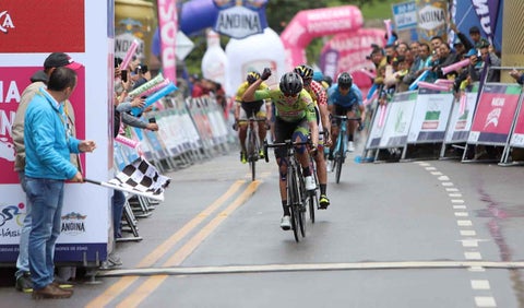 Brayan Sánchez ganó la etapa 6 del Clásico RCN