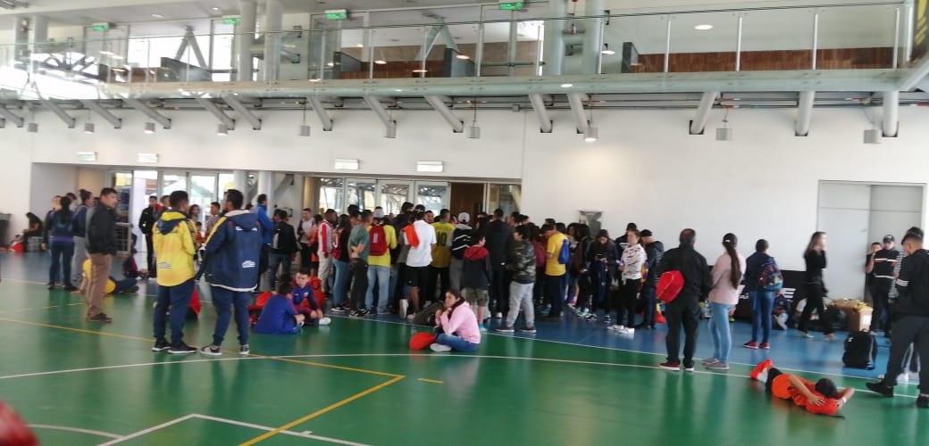 Asistentes a evento de ronaldinho