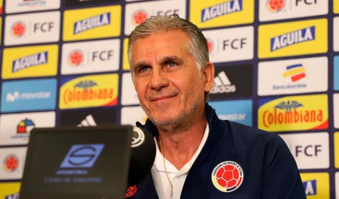 Carlos Queiroz, director técnico Selección Colombia