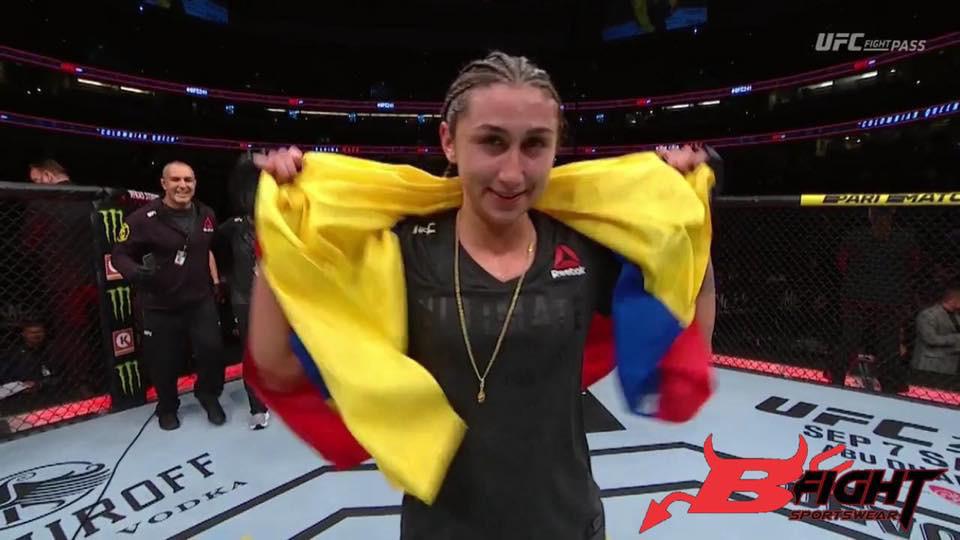Colombiana Sabina Mazo en UFC