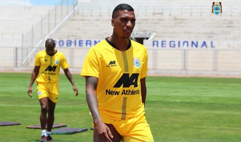 Johan Arango, futbolista colombiano de Binacional