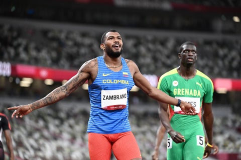 Anthony Zambrano, atleta colombiano