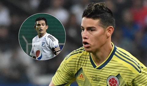 James Rodríguez y David Macalister Silva, Selección Colombia