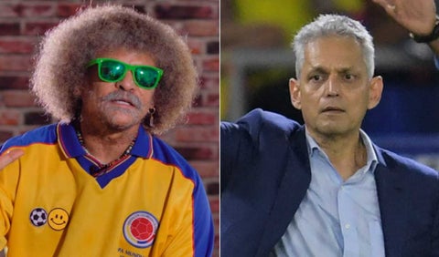 Pibe Valderrama y Reinaldo Rueda