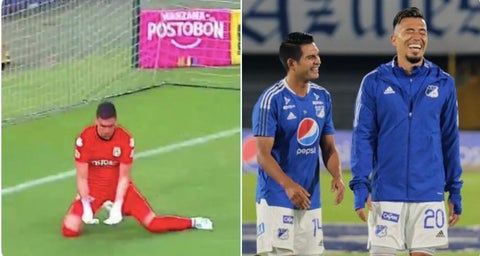 Memes Aldair Quintana y Millonarios