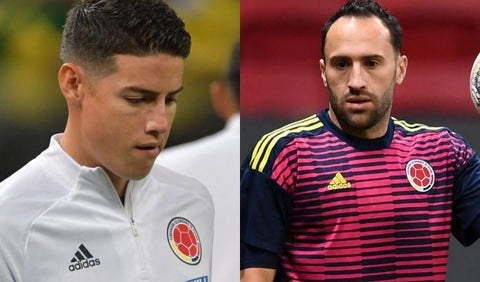 Argentina vs Colombia: ¿Qué pasó con James y Ospina antes del partido?