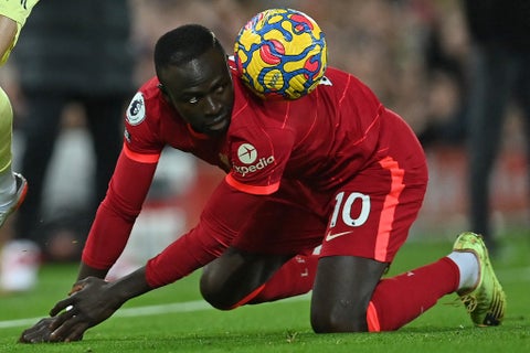 Sadio Mané jugador de Liverpool.