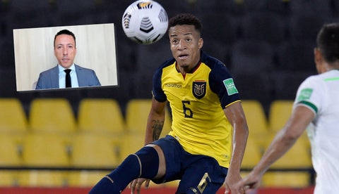 Byron Castillo y abogado de Chile