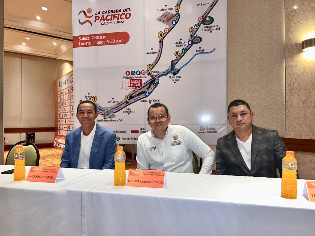 Carrera del Pacifico 2022 - Presentación